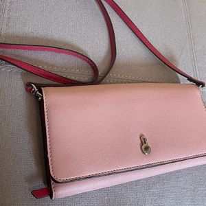 Pink and Red London fog wallet